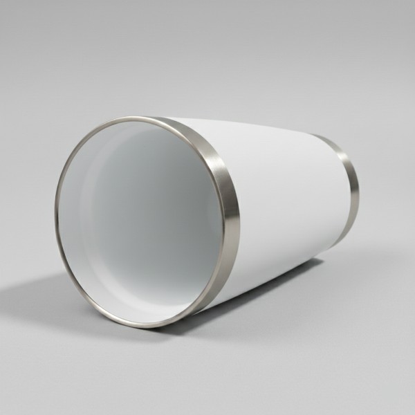 20oz Ceramic Lined Tumbler - White