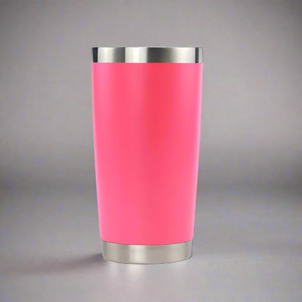 20oz Stainless Tumbler - Hot Pink