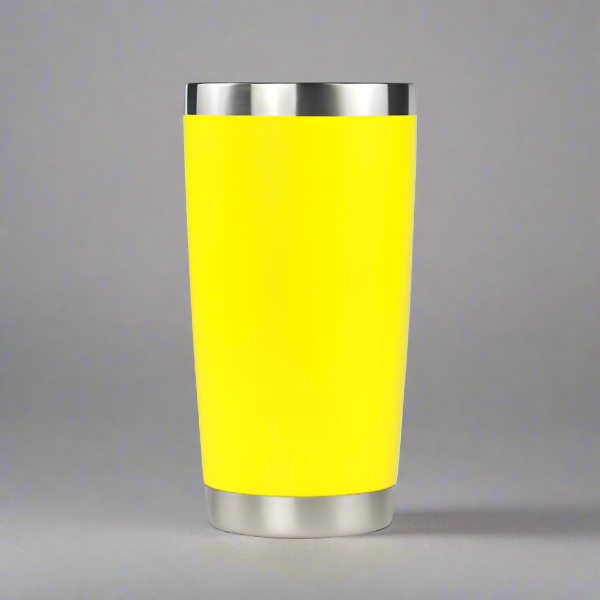 20oz Stainless Tumbler - Yellow