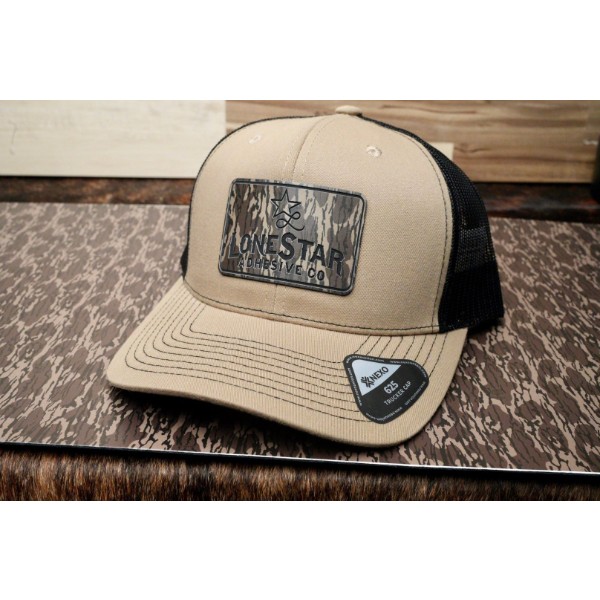 UV-Printed Mossy Oak Bottomland Camo Leatherette