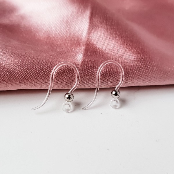 Monarch Pine Plastic Earring Findings
