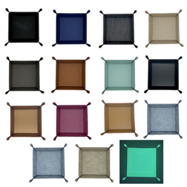 Leatherette Folding Tray