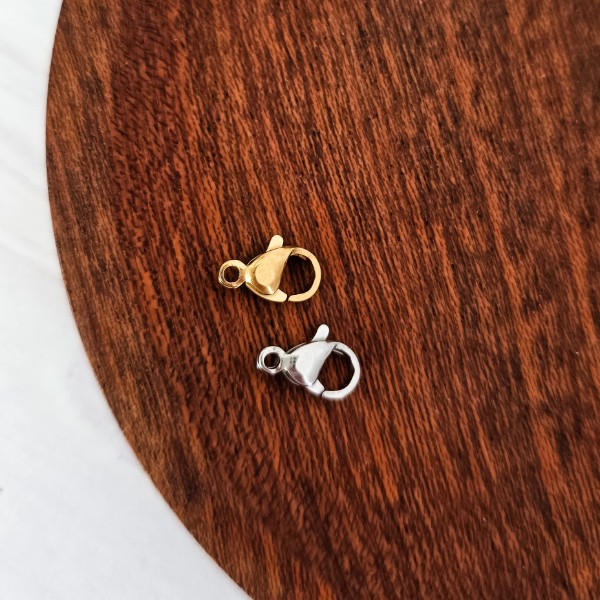 New Premium Lobster Clasp Findings (Silver or Gold), 20 Pieces, Chain #24