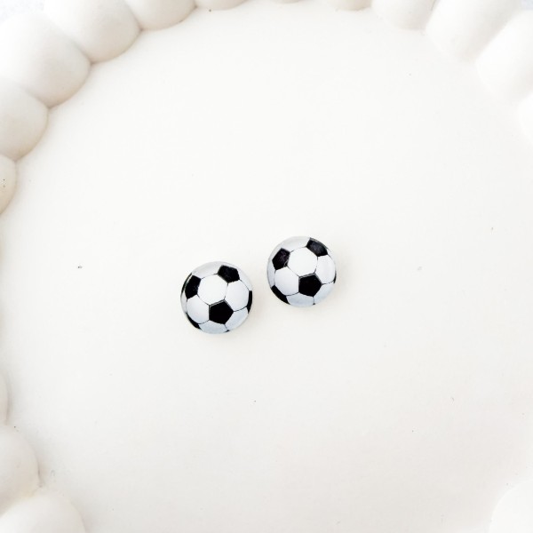Soccer Stud Blank (5 Pairs), Acrylic Print & Cut, Laser Blank #23